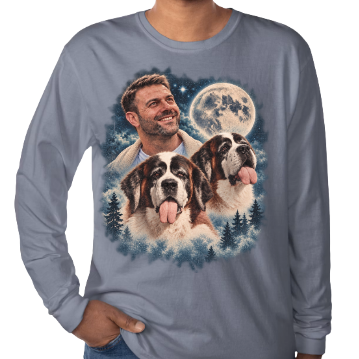 Lillie & Lee Moon Long Sleeve T-shirt