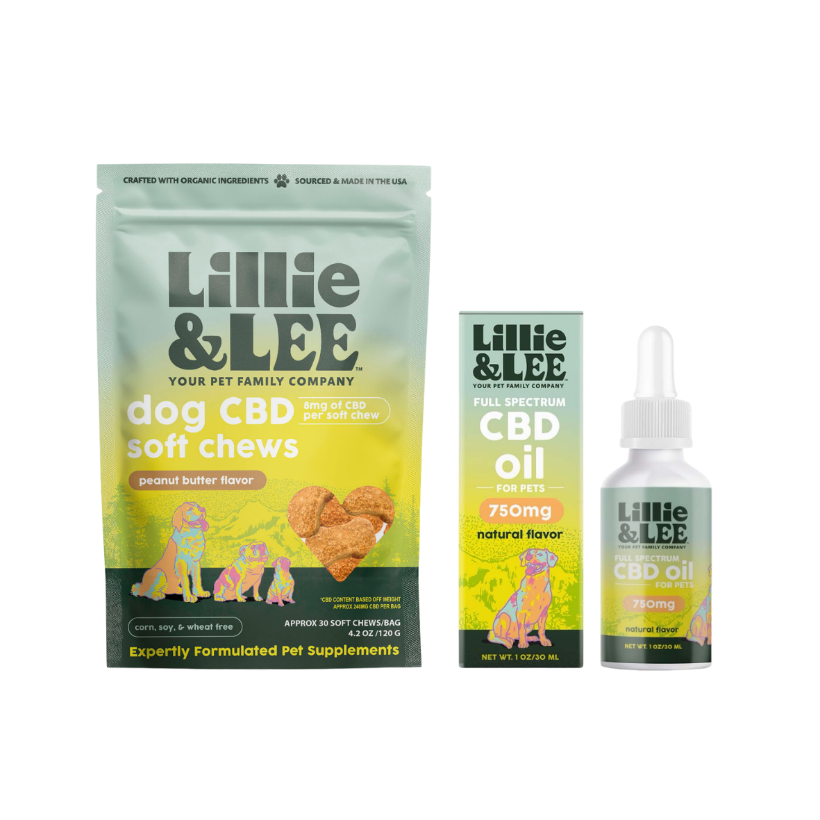 CBD Duo - for Dogs – Lillie&Lee