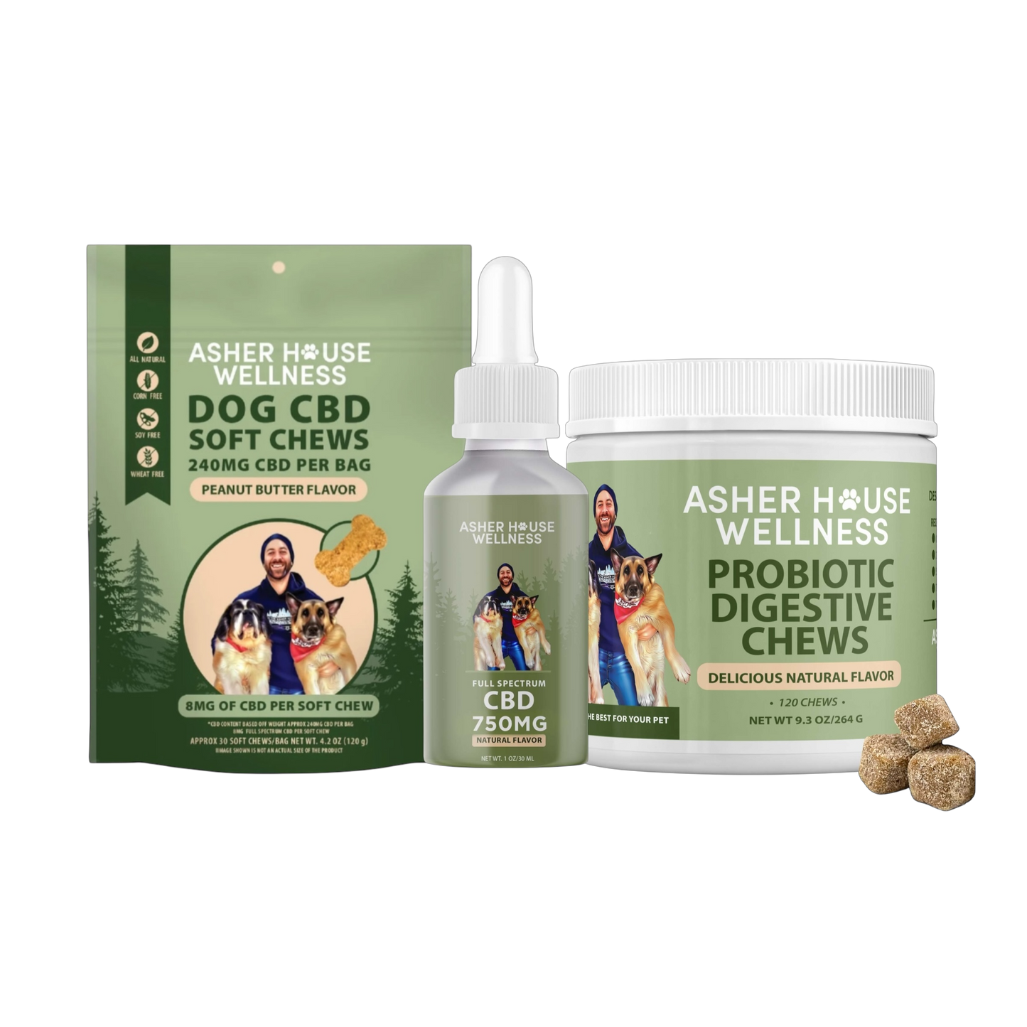 The Calm & Happy Dog Bundle