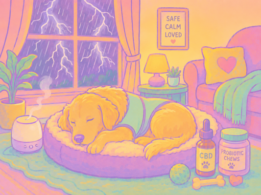 Dog Thunderstorm Anxiety Treatment: Proven Relief Methods