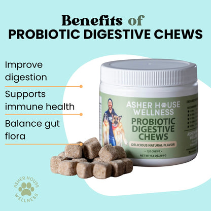 Probiotic Digestive Chews | Flora + Flourish