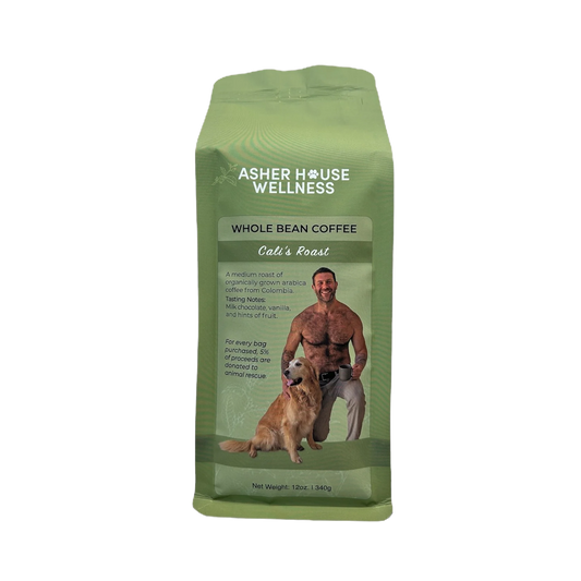 Cali's Medium Roast Organic Whole Bean Coffee | Mild + Balance