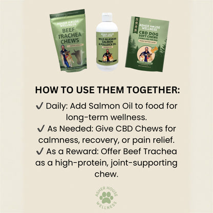 Beef Trachea Chews | Dental + Joint