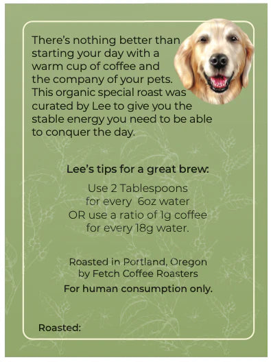 Cali's Medium Roast Organic Whole Bean Coffee | Mild + Balance