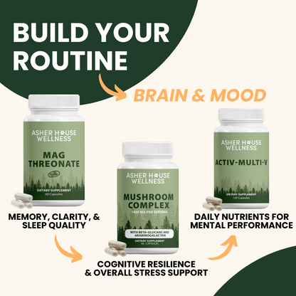 Mushroom Complex Supplement | Defense + Focus