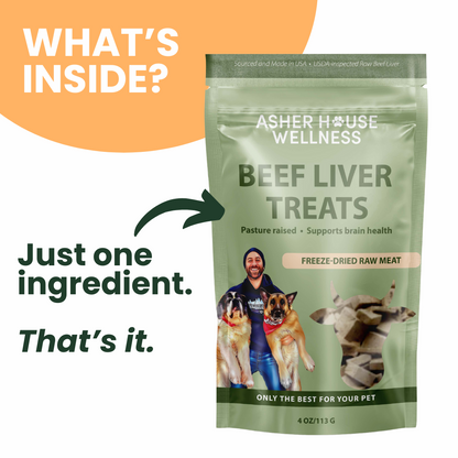 Beef Liver Treats | Protein + Power