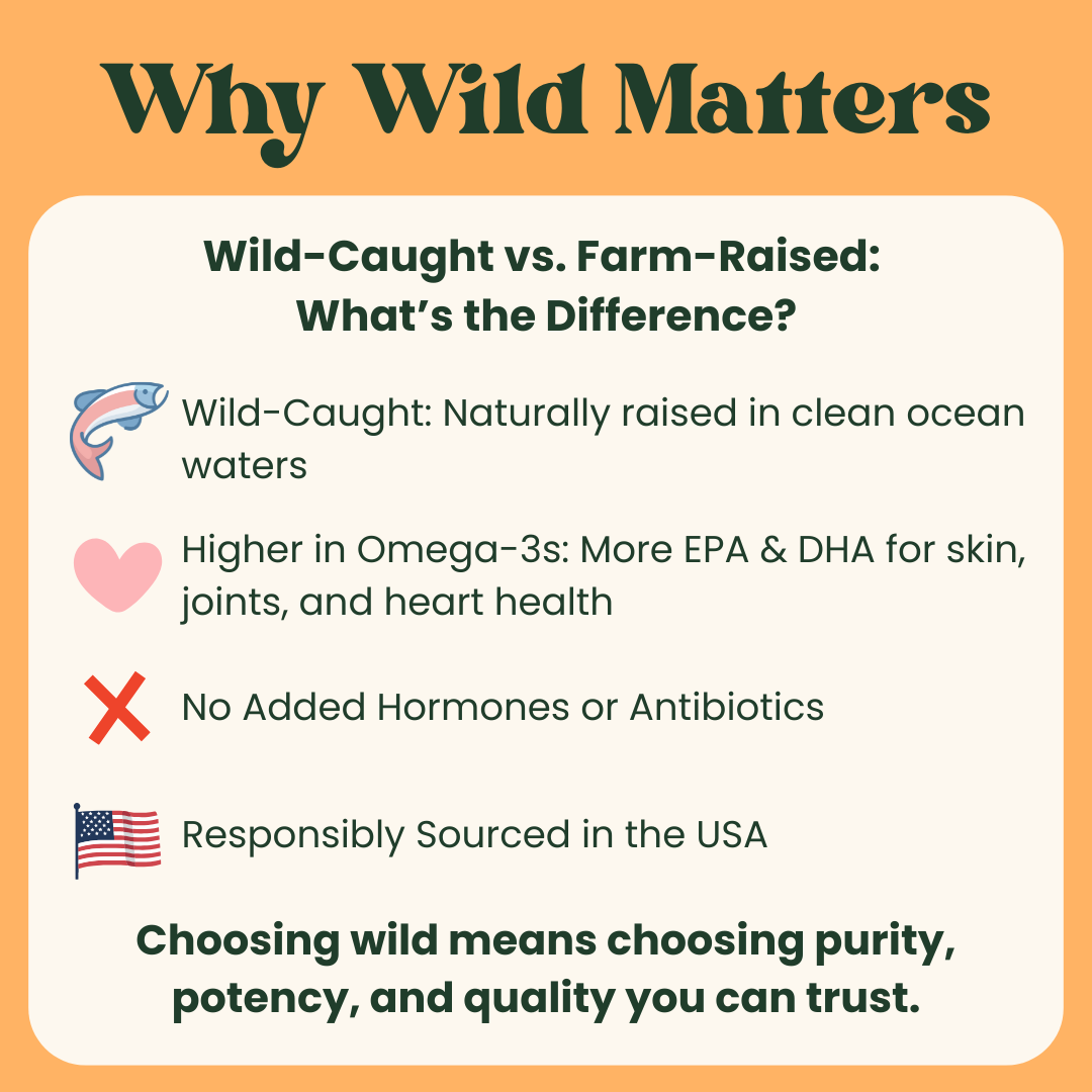 Wild Alaskan Salmon & Pollock Oil | Brain + Heart - for Pets