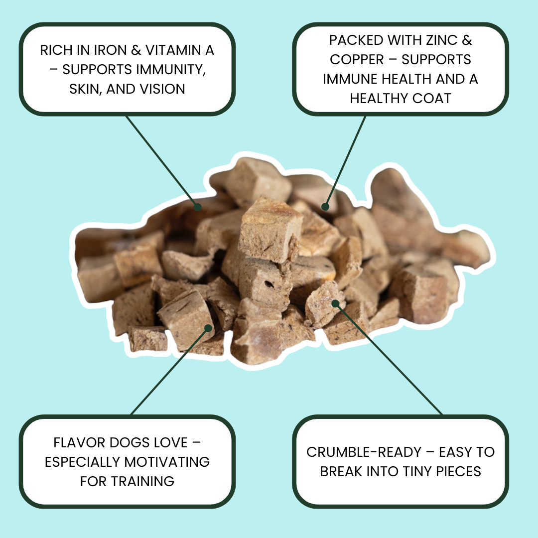 Beef Liver Treats | Protein + Power