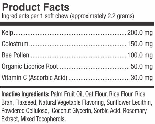 Allergy Chews | Soothe + Shield