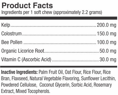 Allergy Chews | Soothe + Shield