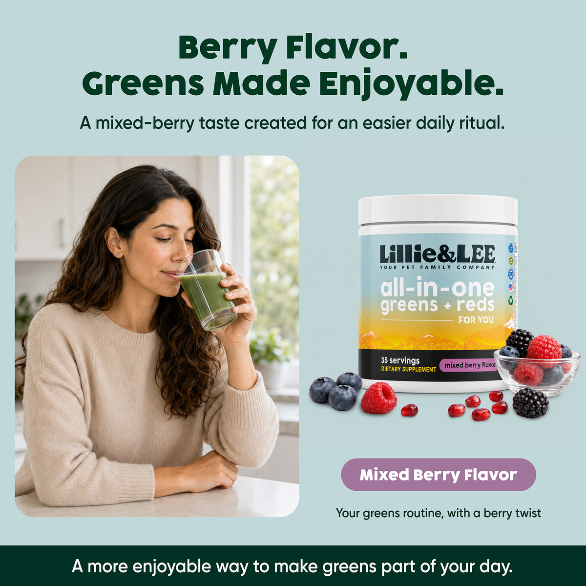 All-in-One Greens + Reds
