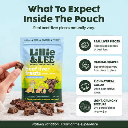 Beef Liver Treats | Protein + Power