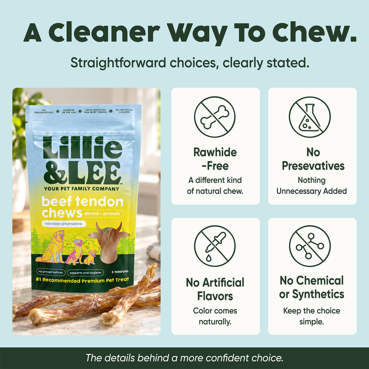 Beef Tendon Chews | Dental + Joint