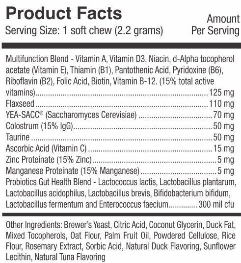 Multi-Vitamin Chews | Energy + Defense