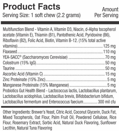 Multi-Vitamin Chews | Energy + Defense