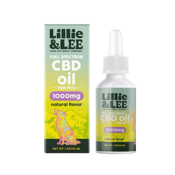 1000mg CBD Oil | Calm + Comfort - for Pets – Lillie&Lee