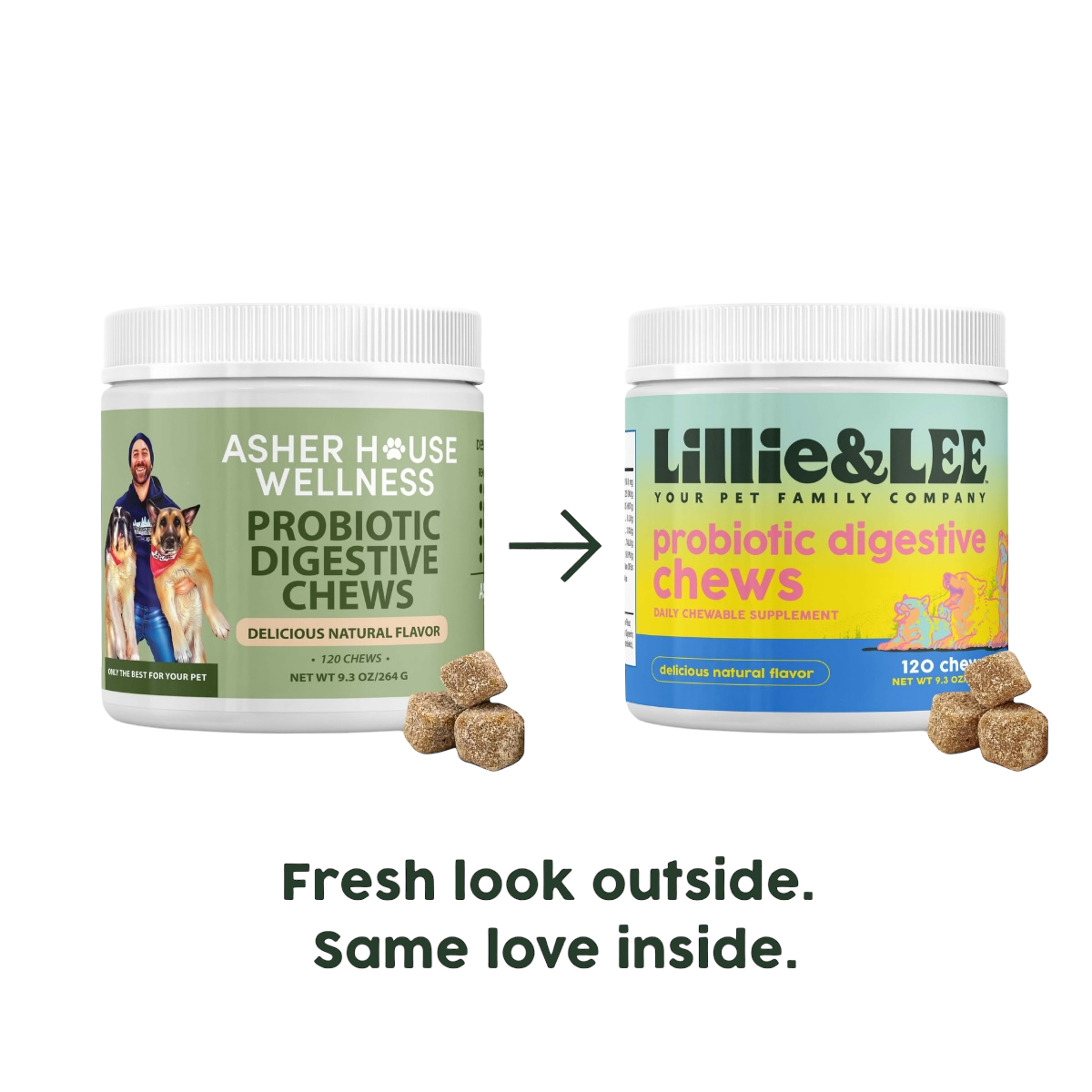 Probiotic Digestive Chews | Flora + Flourish