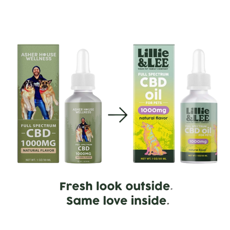 CBD&CBNリキッド 1000mg CBD Oil | Calm + Comfort - for Pets – Lillie&Lee