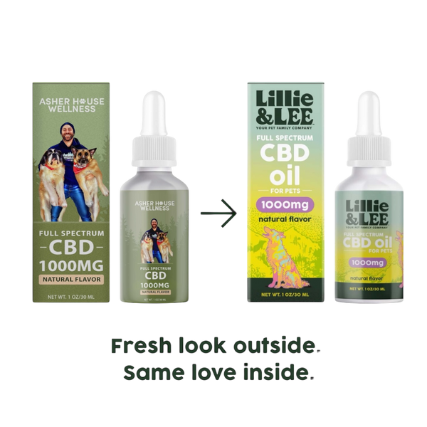 1000mg CBD Oil | Calm + Comfort - for Pets – Lillie&Lee
