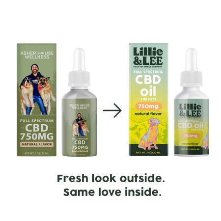 750mg CBD Oil | Calm + Comfort - for Pets – Lillie&Lee