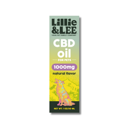 1000mg CBD Isolate Oil - For Pets – Lillie&Lee