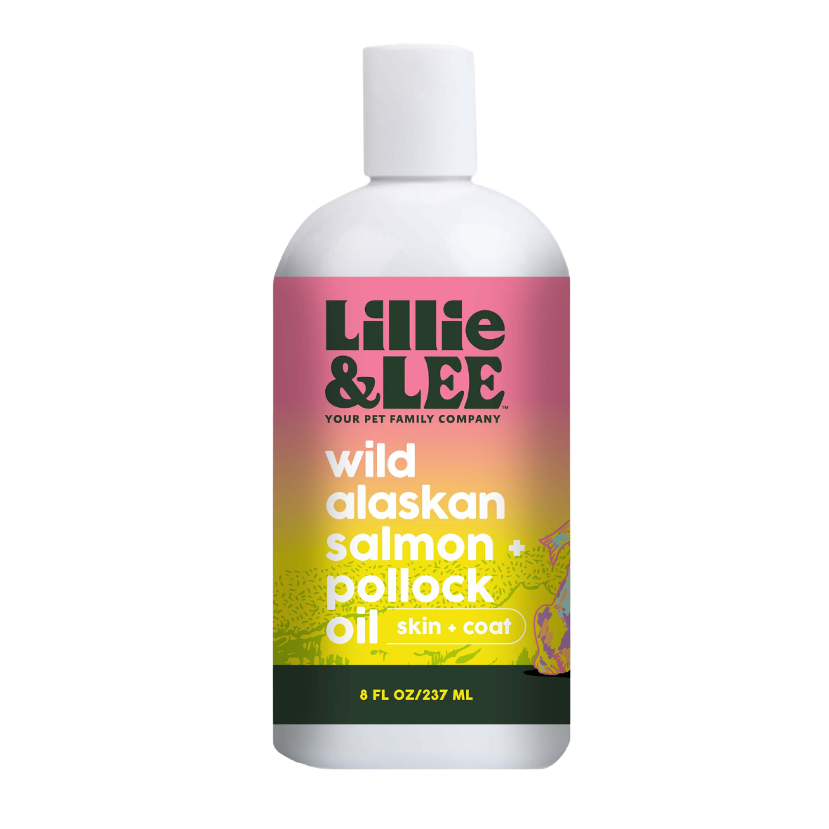 Wild Alaskan Salmon & Pollock Oil | Brain + Heart - for Pets