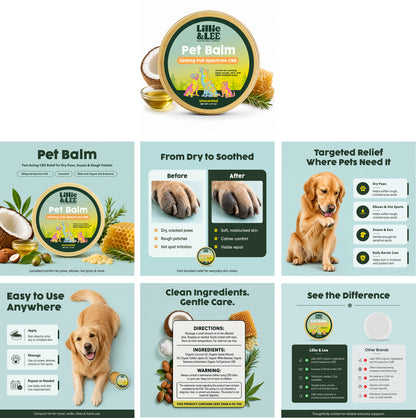 500mg CBD Balm | Relief + Restore - for Pets