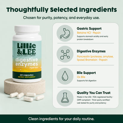 Digestive Enzymes | Digest + Comfort