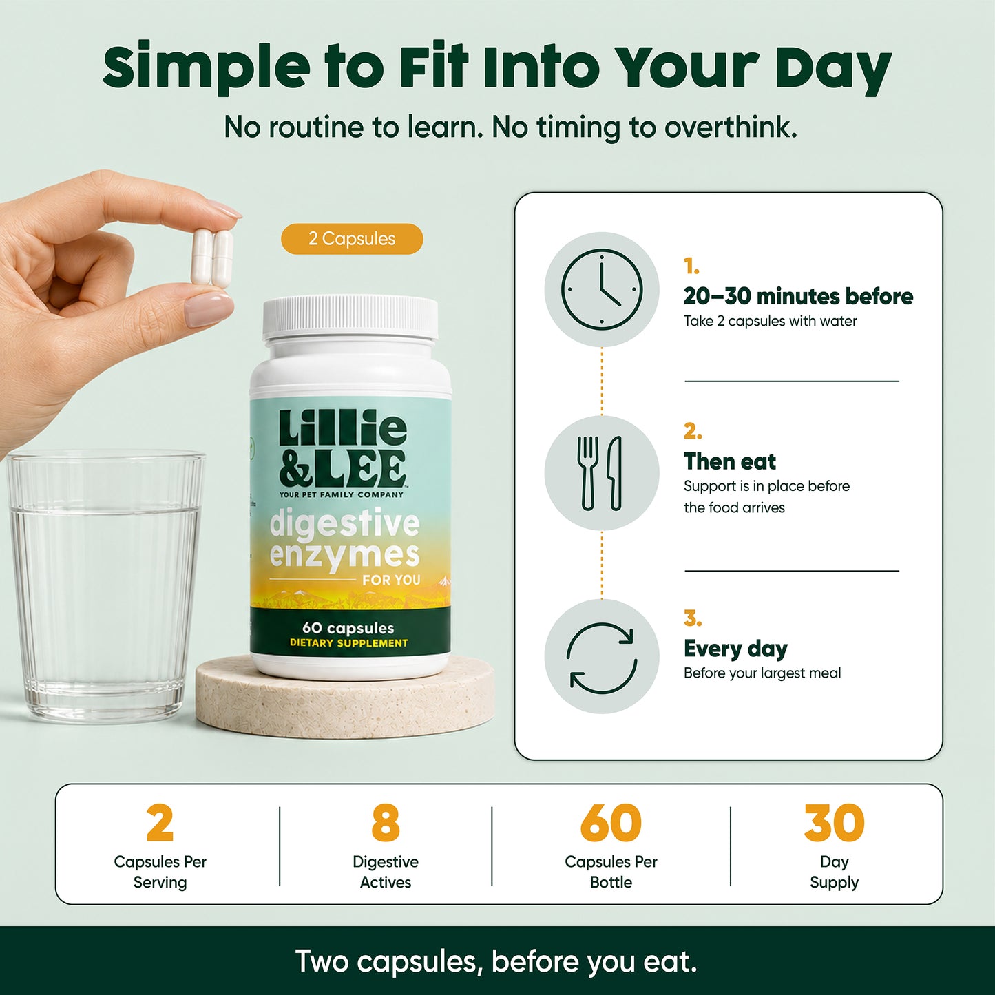 Digestive Enzymes | Digest + Comfort