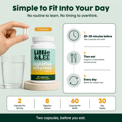 Digestive Enzymes | Digest + Comfort