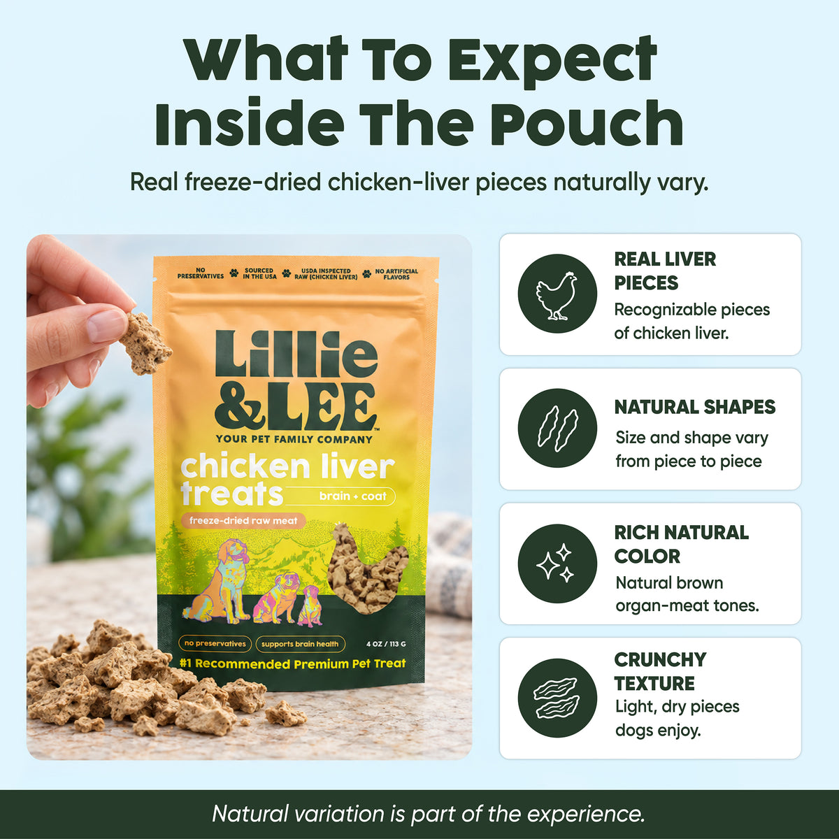 Chicken Liver Treats | Glow + Strength