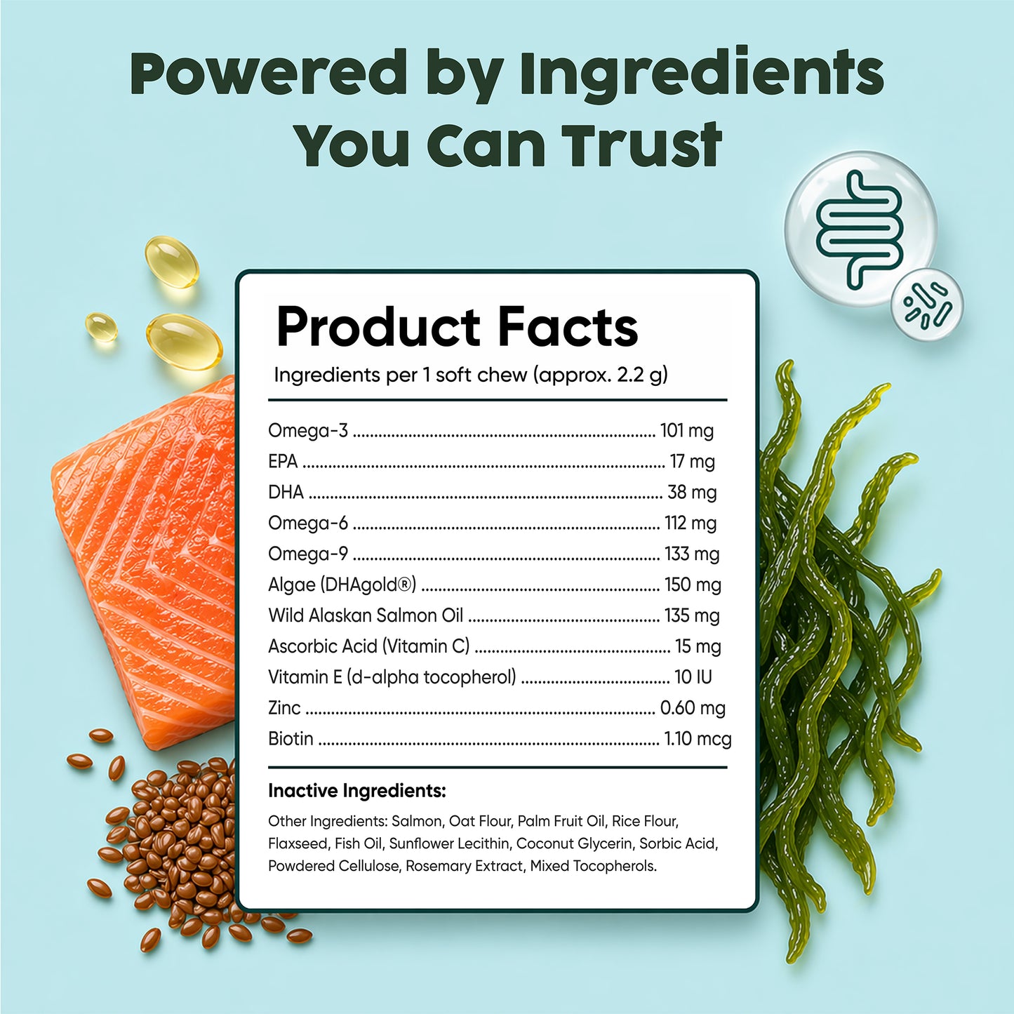 Skin & Coat Chews | Luster + Nourish